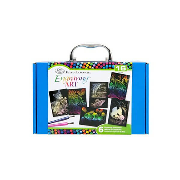 Royal Langnickel - Kit Dipingi Con I Numeri Junior, Formato A4, Set 'Sorcerer' Per Bambini